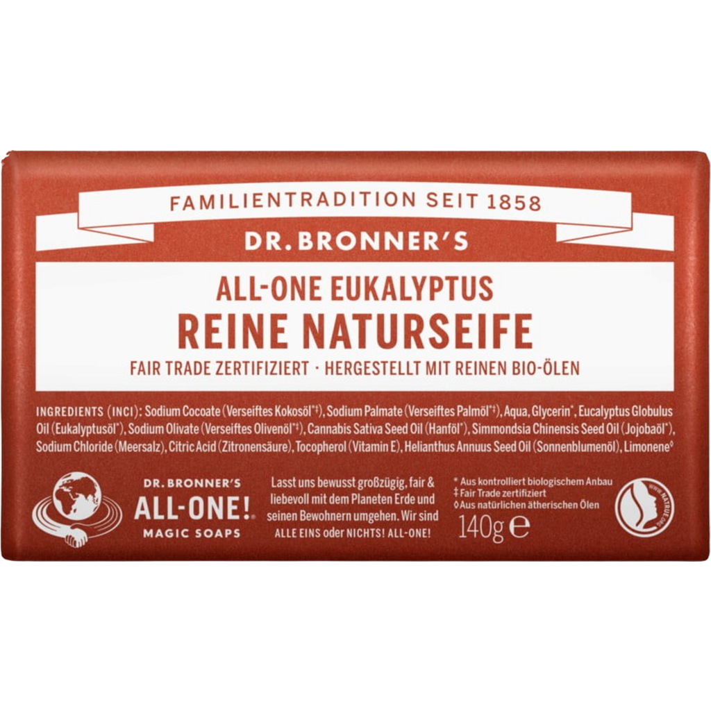 Dr Bronner S Eucalyptus Bar Soap G Ecosplendo Online Shop