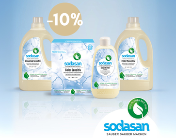 Sodasan Sensitiv in Aktion