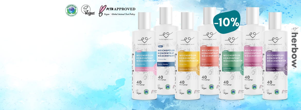 herbow Weichspüler in Aktion