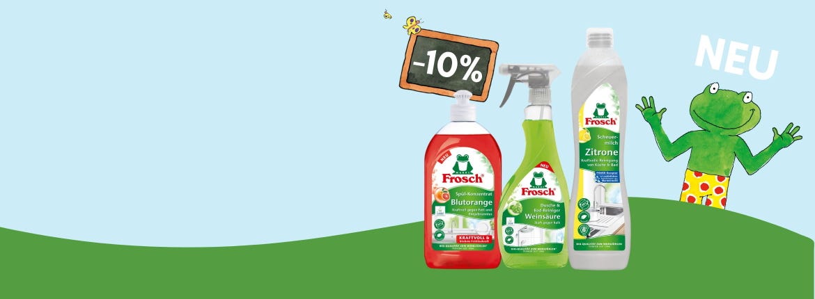 Sommerneuheiten von Frosch