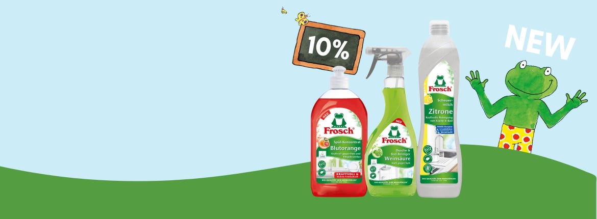 New Summer Products by Frosch