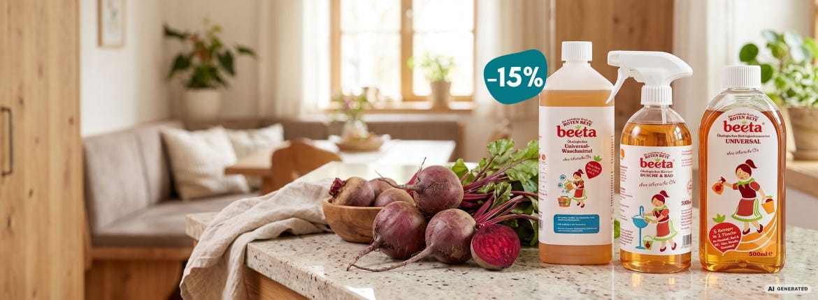 Clean with the Power of Beetroot