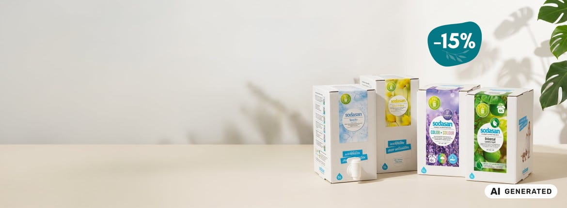 Plastik sparen mit sodasan 💚