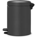 brabantia Newicon Pedal Bin 5 L with Plastic Liner