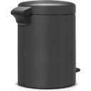 brabantia Newicon Pedal Bin 5 L with Plastic Liner