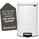Newicon 20 L Pedal Bin with a Plastic Liner