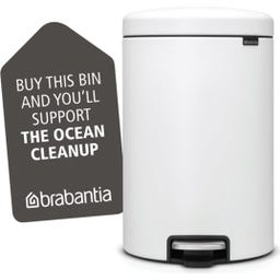 Newicon 20 L Pedal Bin with a Plastic Liner