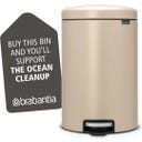 Newicon 20 L Pedal Bin with a Plastic Liner