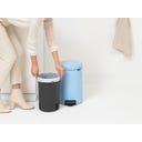 Newicon 12 L Pedal Bin with Plastic Liner