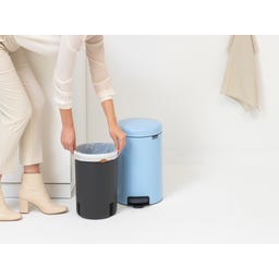 Newicon 12 L Pedal Bin with Plastic Liner