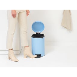 Newicon 12 L Pedal Bin with Plastic Liner