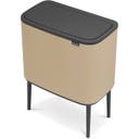Bo Touch Bin 3 x 11 Liter mit 3 Kunststoffeinsätzen