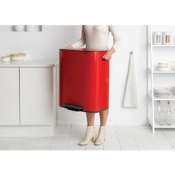 brabantia Bo Pedalbehållare, 2 x 30 L