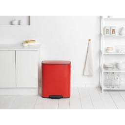 brabantia Bo Pedalbehållare, 2 x 30 L