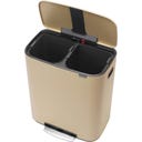 brabantia Bo Pedalbehållare, 2 x 30 L