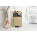 brabantia Bo Pedalbehållare, 2 x 30 L