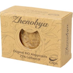 Zhenobya Organic Bay Laurel Aleppo Soap 25%