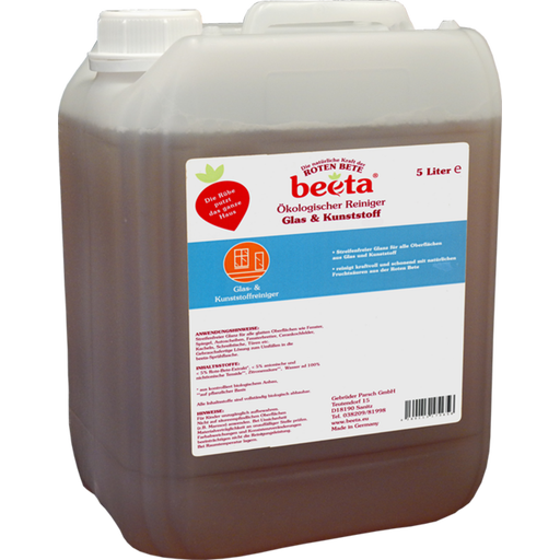 beeta Glasreiniger Parfümfrei - 5 l