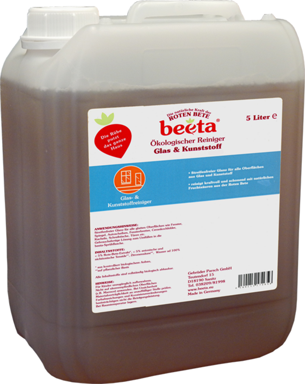Beeta Perfume-free Glass Cleaner