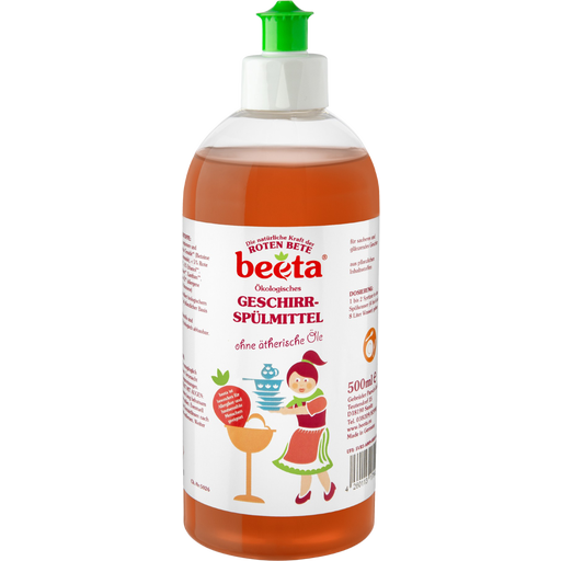 Beeta Perfume Free Dish Soap - 500 ml