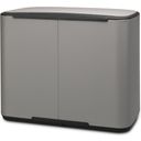 Bo Pedal Bin 36 Litres with Plastic Insert - Mineral Concrete Grey