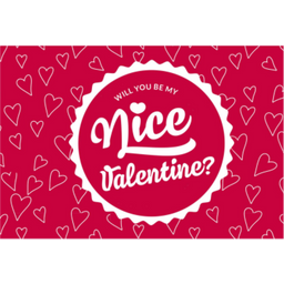 Ecosplendo Hälsningskort - Nice Valentine - Nice Valentine!