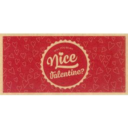 Nice Valentine - Presentkort på miljövänligt återvunnet papper