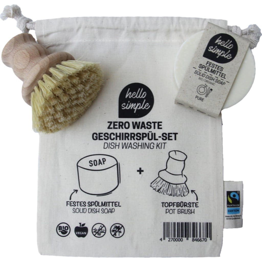 hello simple Diskmedelset i Fast Form, 1 Set - Ecosplendo
