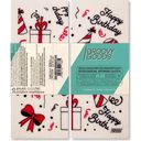 Groovy Goods Happy Birthday Sponge Wipe - White