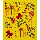 Groovy Goods Happy Birthday Sponge Wipe