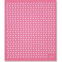 GROOVY GOODS Schwammtuch Triangle - Pink