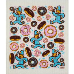 GROOVY GOODS Sponsdoekje Police Love Donuts - 1 Stuk