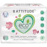 Attitude Baby Wet Wipes Refill Package