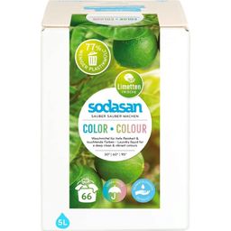 Sodasan Lime Color Laundry Detergent - 5 l
