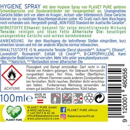 PLANET PURE Bio-higienski sprej - 100 ml