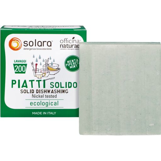 solara Detersivo per Piatti Solido - Menta, cubo