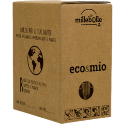 eco & mio Sredstvo za pomivanje posode Limona - 3 kg + Ecobox