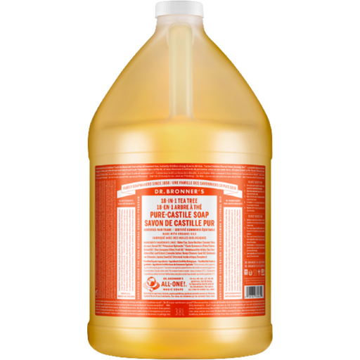 Dr. Bronner's 18-EN-1 Savon Liquide Arbre à Thé - 3,80 L