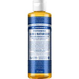 Dr. Bronner's 18-in-1 Natuurlijke Zeep Pepermunt - 240 ml