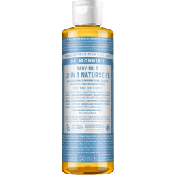 Dr. Bronner's 18 in 1 Baby Unscented Liquid Soap - 240 ml