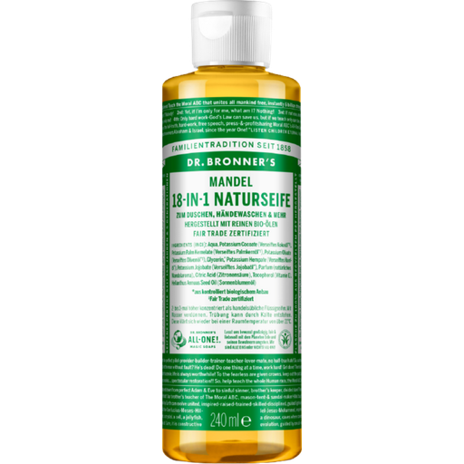 Dr. Bronner's 18-in-1 Naturseife Mandel - 240 ml