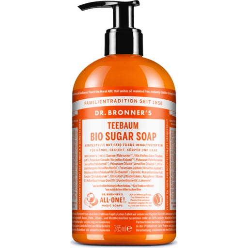 Dr. Bronner's Teebaum Sugar Soap Ecosplendo