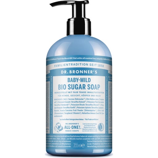 Dr. Bronner's BabyMild Sugar Soap Ecosplendo Online Shop International