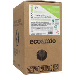 eco & mio Parfumvrij vloeibaar wasmiddel - 3 kg + Ecobox