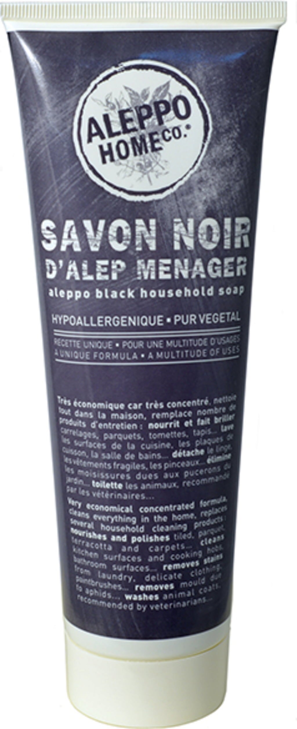 Savon Noir d'Alep Ménager, 250 ml