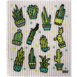 Groovy Goods Bayeta de Cocina - Cactus - 1 pieza