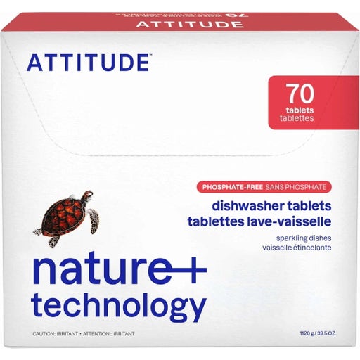 ATTITUDE Pastiglie per Lavastoviglie - 70 pz.