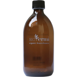 Bioermi Rjava steklenička s pokrovom - 1 k.