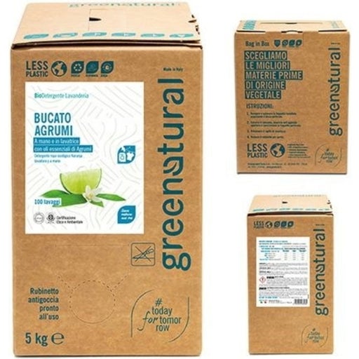 greenatural Flüssigwaschmittel Citrus - 5 kg
