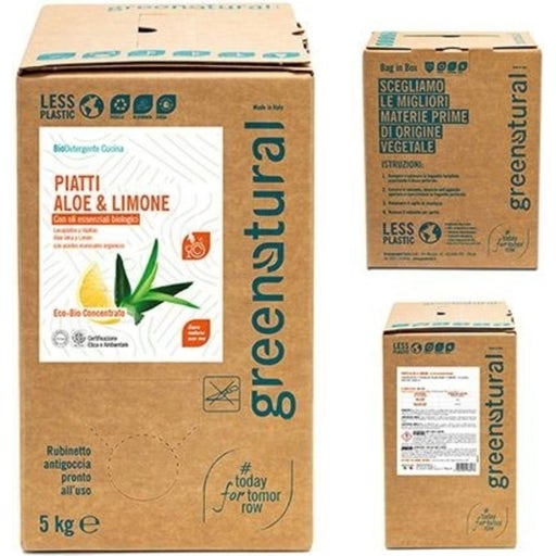 greenatural Piatti - Aloe e Limone - 5 kg